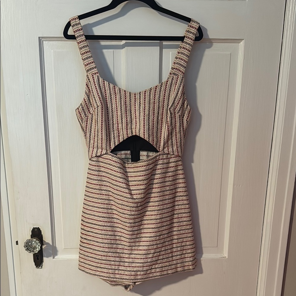 Zara Women's Playsuit Romper Open Area in Front Trafaluc Collection Shorts Small